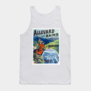 Allevard les Bains France Vintage Poster 1894 Tank Top